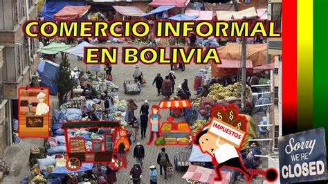 Comercio Informal En Bolivia 2021 El Comercio Y Empleo Informal Son