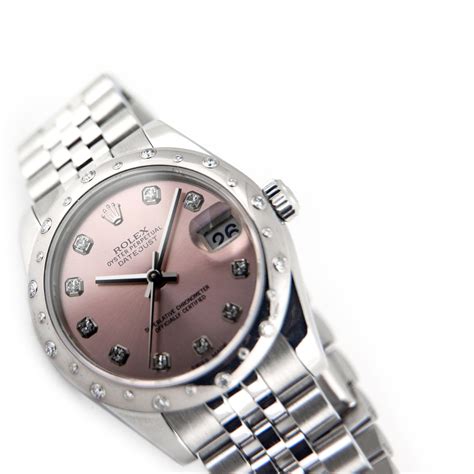 Rolex Datejust 31mm Oystersteel White Gold And Diamonds