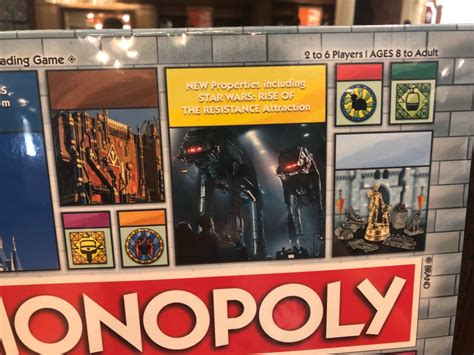 PHOTOS: New Disney Parks Monopoly Featuring Star Wars: Rise of the ...