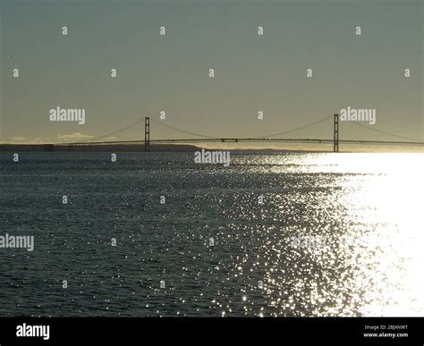 Mackinac Bridge, Michigan Stock Photo - Alamy