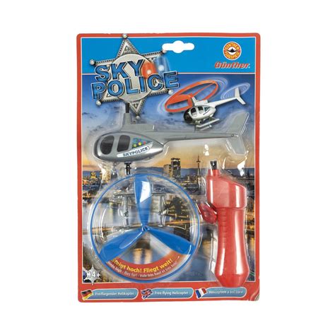 Gunther Sky Police Helicopter Toy Hobbycraft