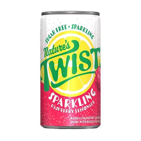 Natures Twist Sparkling Raspberry Lemonade Mini Can 75 Fl Oz 24