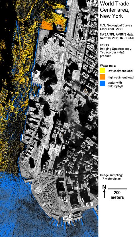 Usgs Spectroscopy Lab World Trade Center Usgs Environmental Assessment