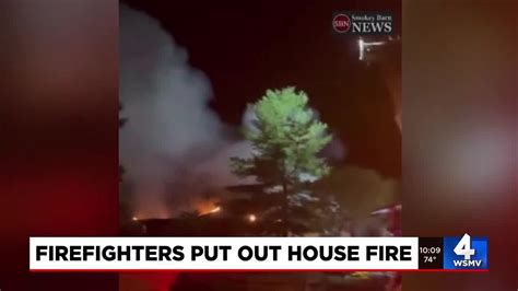 Orlinda Firefighters Put Out House Fire Youtube