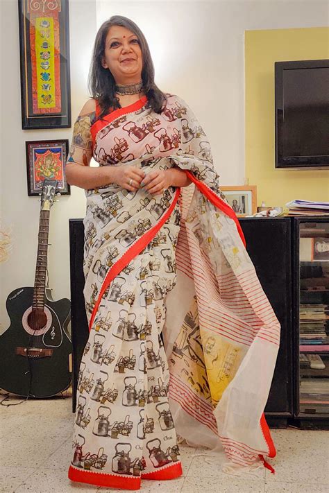 Lal Paar Saree 5