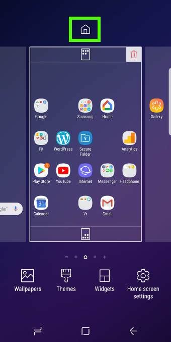 How To Manage Galaxy S9 Home Screen Panels On Galaxy S9 And S9