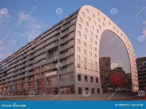 Markthal Rotterdam editorial image. Image of travel, reflection - 44986070