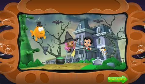 🕹️ Play Nick Bubble Guppies Halloween Party Game Free Online Nickelodeon Bubble Guppies