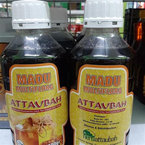 Jual MADU MULTIFLORA ATTAUBAH AT TAUBAH ATAUBAH MURNI ASLI Shopee