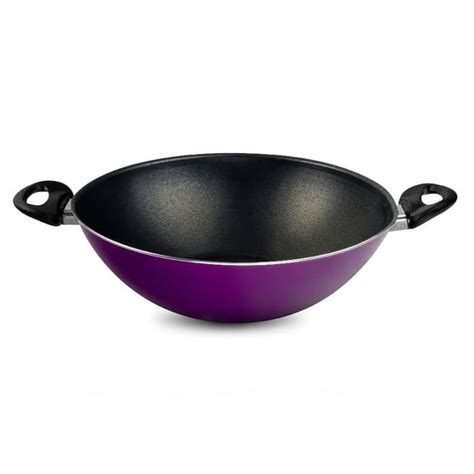 Jual Tnhabg Kirin Nafiri Wok Cm Penggorengan Teflon Classic Ungu