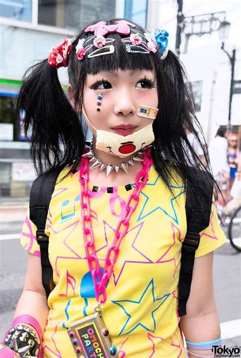 Cute Decora Hair Clips And Mask Japanese Fashion