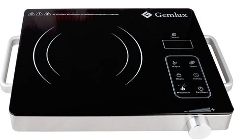 Обзор электрической инфракрасной плиты Gemlux GL-IC20S