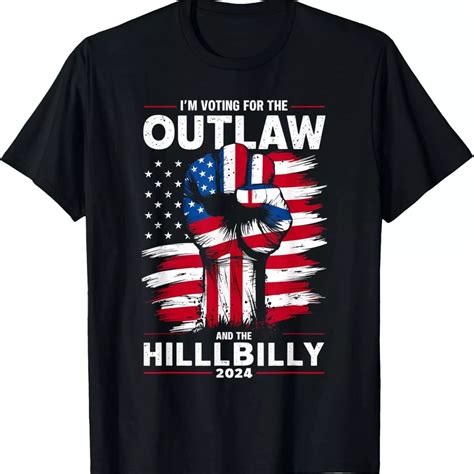 Outlaw And The Hillbilly Us Flag T Shirt Walmart