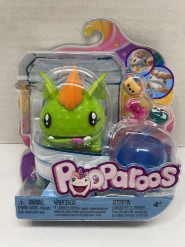 Mattel Pooparoos: Squishy Pooping Pet Toy with Food Accessories ...