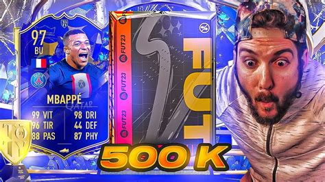 J Ouvre Les Packs K Special Toty Fifa Youtube