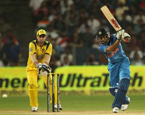 Virat Kohli Drives Through The Covers ESPNcricinfo