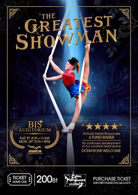 2019 Aerial Showcase The Greatest Showman Mid Air Circus Arts Co Ltd