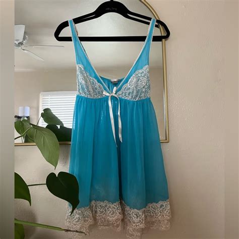 Victoria S Secret Intimates Sleepwear Vintage Victorias Secret Babydoll Lingerie Poshmark