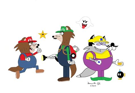 Super Mario Crossover by Kit-Tyler on DeviantArt