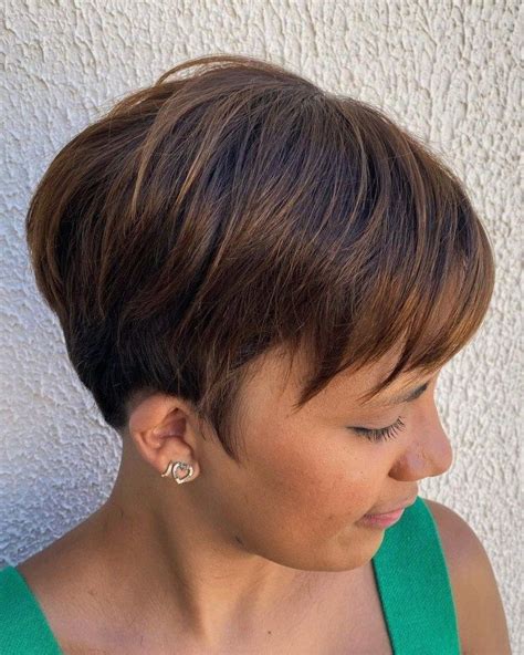 50 Best Ideas Of Pixie Cuts And Hairstyles For 2024 Hair Adviser Brown Pixie Hair Brunette