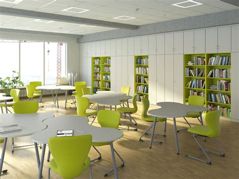 Smart classroom design - 75 photo