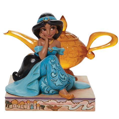 Disney Traditions Figure Jasmine And Genie Lamp