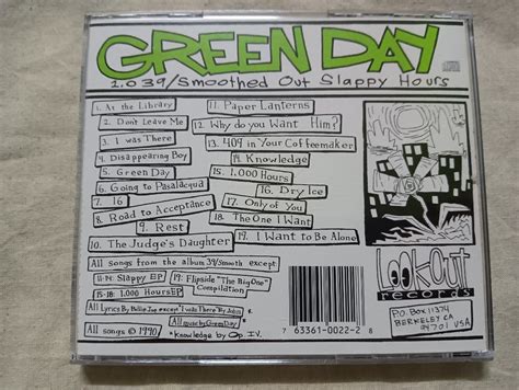 Green Day 1 039 Smoothed Out Slappy Hour Hobbies Toys Music