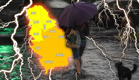 Vremenska prognoza kaže da nas danas očekuju vremenske nepogode RHMZ