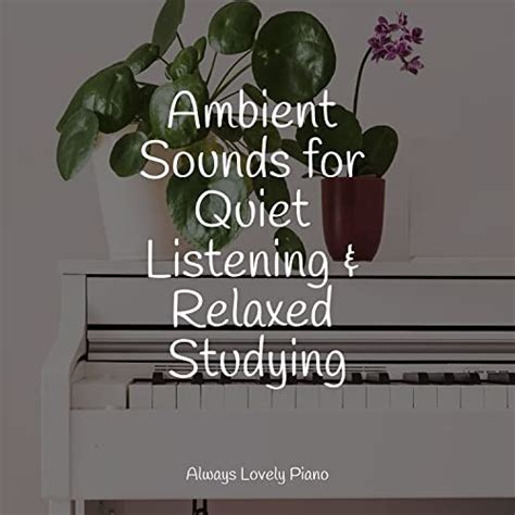 Play Ambient Sounds For Quiet Listening Relaxed Studying By Piano