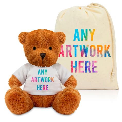 Monarch Print Ltd Printed Golden James Bear Drawstring Bag Combo