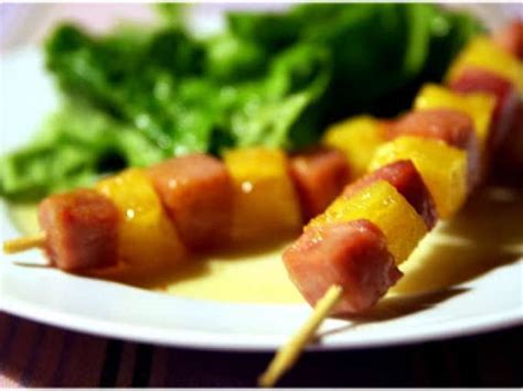 Brochettes Avec Du Jambon 10 Recettes Sur Ptitchef