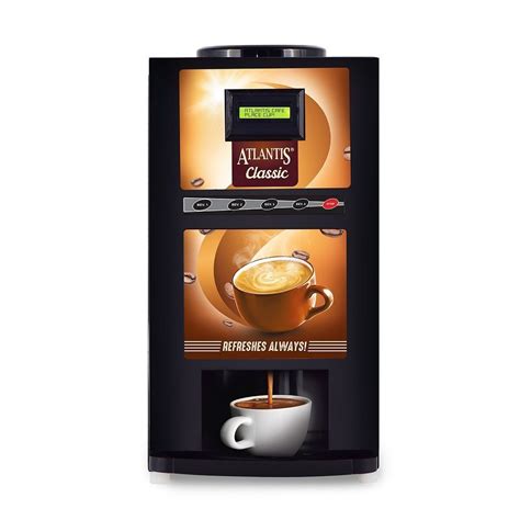 Abs Plastic Atlantis Classic Lane Tea Coffee Vending Machine For