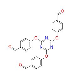 4 4 4 1 3 5 Triazine 2 4 6 triyltris oxy tribenzaldehydeCAS号 3140