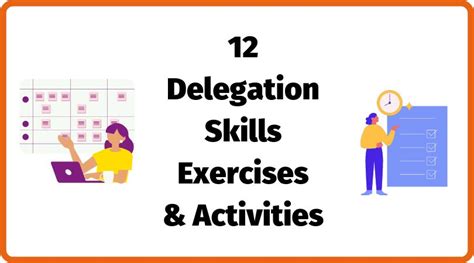 12 Delegation Skills Activities And Exercises You Will Love