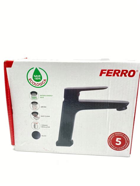 BATERIA UMYWALKOWA CZARNA LIPPI ECO FERRO 11514600303 Oficjalne