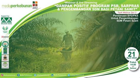 FULL SERI 3 Topik Webinar Pendanaan BPDPKS Untuk Pengembangan SDM