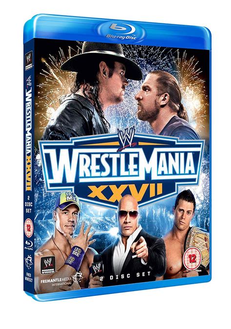 Wwe Wrestlemania Blu Ray Reino Unido Amazon Es John Cena