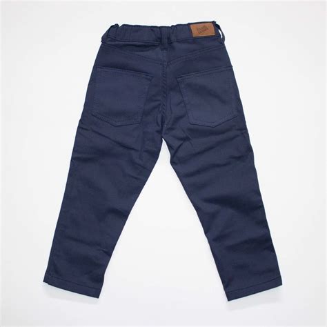 Venta Pantalon Azul Gabardina En Stock