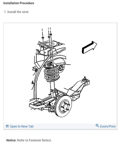 Two Front Struts With Coil Springs Replacement