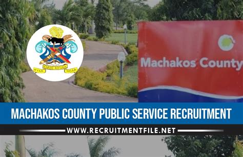 Machakos Public Service Recruitment 2023 2024 Job Application Portal