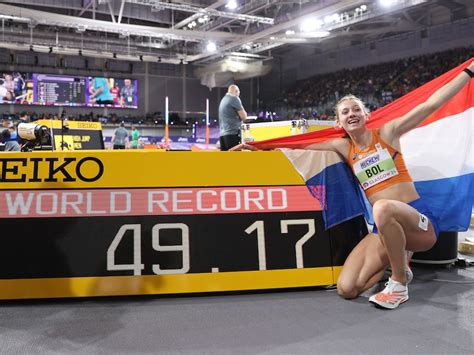 Dutch Dynamo Femke Bol Smashes Own Indoor 400m World Record Robert