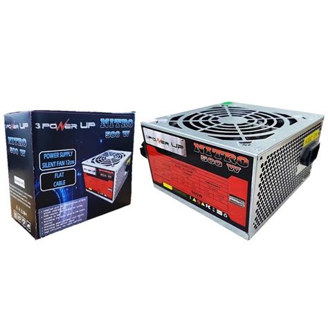 Jual Power Up Nitro Psu W Power Supply Watt Silent Fan Shopee