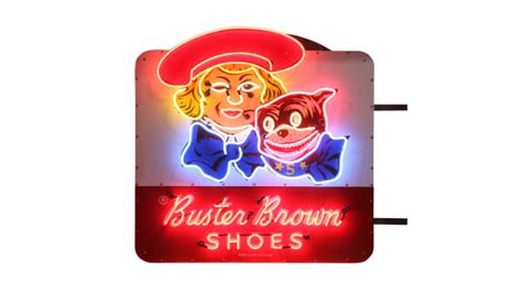 Buster Brown Shoes 54x53x16 at The Walker Sign Collection 2015 as S19 ...