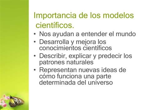 Los Modelos Científicos