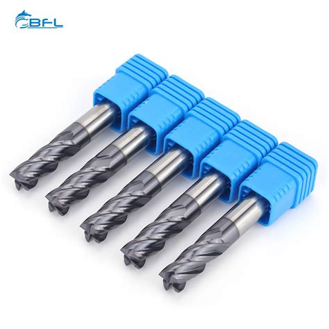 Bfl Cnc Lathe Tools Carbide Flutes Square End Mill China Tungsten