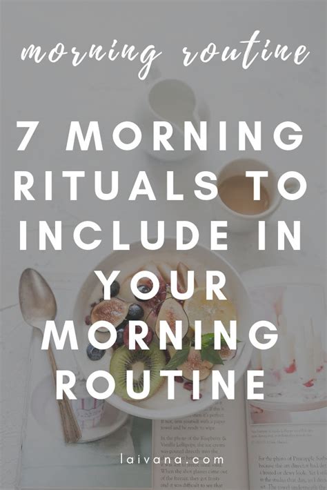 Morning Routine 7 Morning Rituals To Include In Your Morning Routine