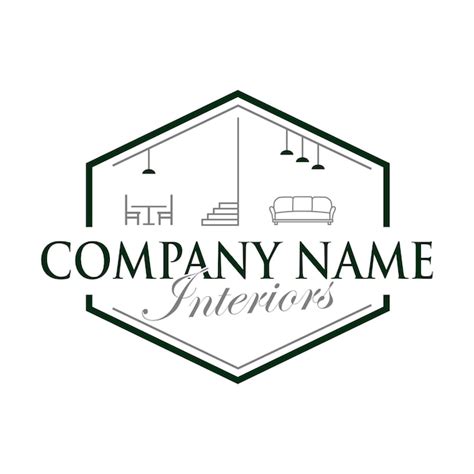 Premium Vector Interior Room Gallery Furniture Logo Design Hot Sex