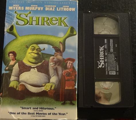 Shrek SPECIAL EDITION VHS 2001 - Etsy