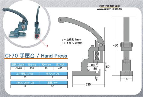 Yf16 手壓台，打扣機，手動沖床製造商 各式手壓台產線一條龍 打扣機種類，各式規格，一應俱全 花你最少，買到最好，到貨速度快 創立於1991