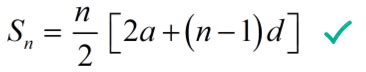 Derivation of the Arithmetic Series Formula | ChiliMath